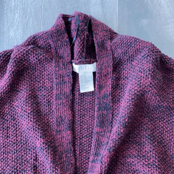Women’s H&M long cardigan - pebble burgundy - Picture 2 of 6